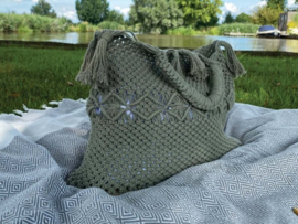 Durable Macramé Strandtas