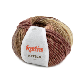 Katia Azteca 7877 - Bruin-Oranje-Ecru-Lila