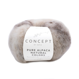 Katia Concept Pure Alpaca Colors 101 - Ecru-Nerts-Bruin