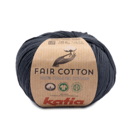 Katia Fair Cotton 54 - Antraciet grijs