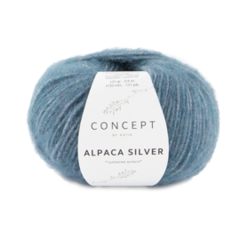 Katia Concept Alpaca Silver 277-Blauw-Zilver
