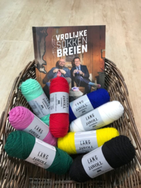 Lang Yarns Jawoll Superwash sokken pakket 8 bollen naar keuze