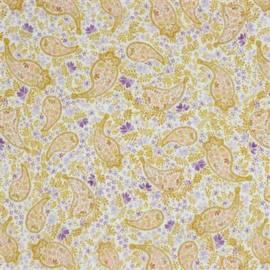 Poppy Double Gauze Digital Paisley