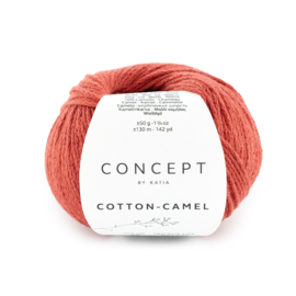 Katia Concept Cotton Camel 53 - Rood