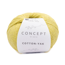 Katia Concept Cotton-Yak 135 - Zwavelgeel
