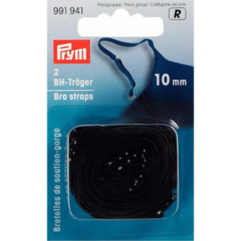 PRYM BH-SCHOUDERBAND 10MM ZWART