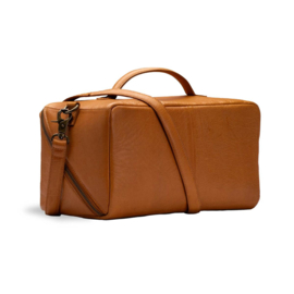 MUUD QB-4711 Cleo Midi - Schoudertas leer 17x30x15,5cm - kleur WHISKY