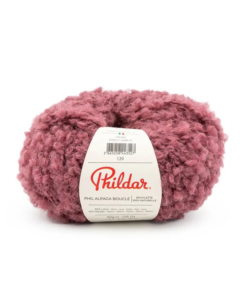 Phildar Alpaca Boucle Prune
