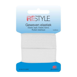 ReStyle 015.20092 Geweven elastiek 25 mm x 1 meter - Kleur 009