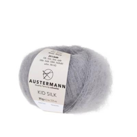 Austermann Kid Silk silber # 18