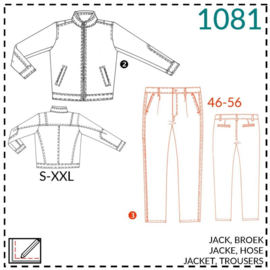 IT'S A FITS PATTERN Shirt-broek (1080)