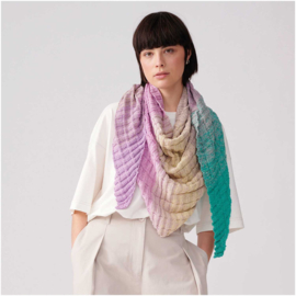 Rico Design Creative Cotton Dégradé Lucky 8 200g 800m lila-groen