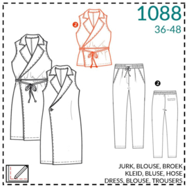 IT'S A FITS PATTERN Broek (1088)