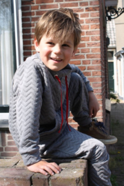 Patroon ABACADABRA tuniek smal op de heup (0190)