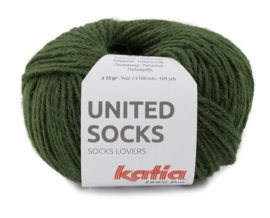 Katia United Socks 22 - Mosgroen