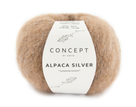 Katia Concept Alpaca Silver 273 - Licht bruin-Zilver