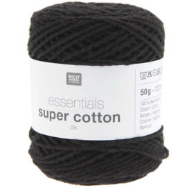 Rico Design Essentials Super Cotton dk black