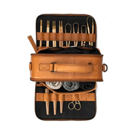 MUUD Lilly. Handgemaakt leren breitas 15x22x9cm - kleur WHISKY