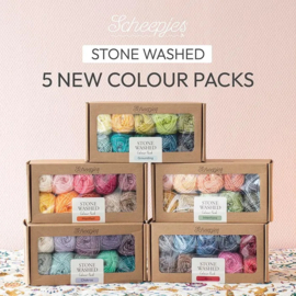 Scheepjes Stone Washed colour pack 10x25g - Intentions
