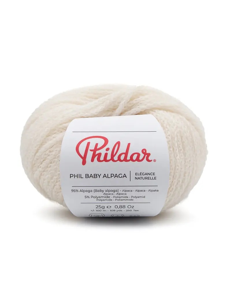 Phildar Baby Alpaca Ecru