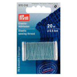 PRYM ELASTISCH NAAIGAREN 0.5MM LICHTBLAUW