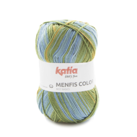 Katia Menfis Color 117 - Oker-Groen-Blauw