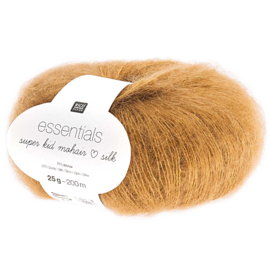 Rico Essentials Super Kid Mohair Loves  Silk 045 Caramel