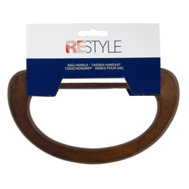 ReStyle 015.14600 Tassen Handvat Hout 17x9,5cm - Kleur 881