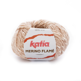 Katia merino Flamé 103 - Bleekrood-Ecru