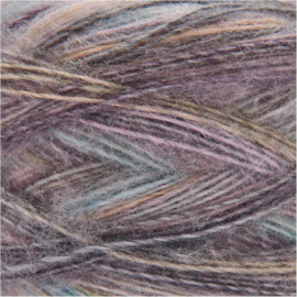 Rico Design Creative Melange Garzato aran Wonderball Lilac - Turquoise 001