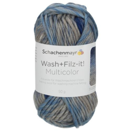 Wash+Filz-it! Multicolor 50 meter / 50 gram - Kleur 262