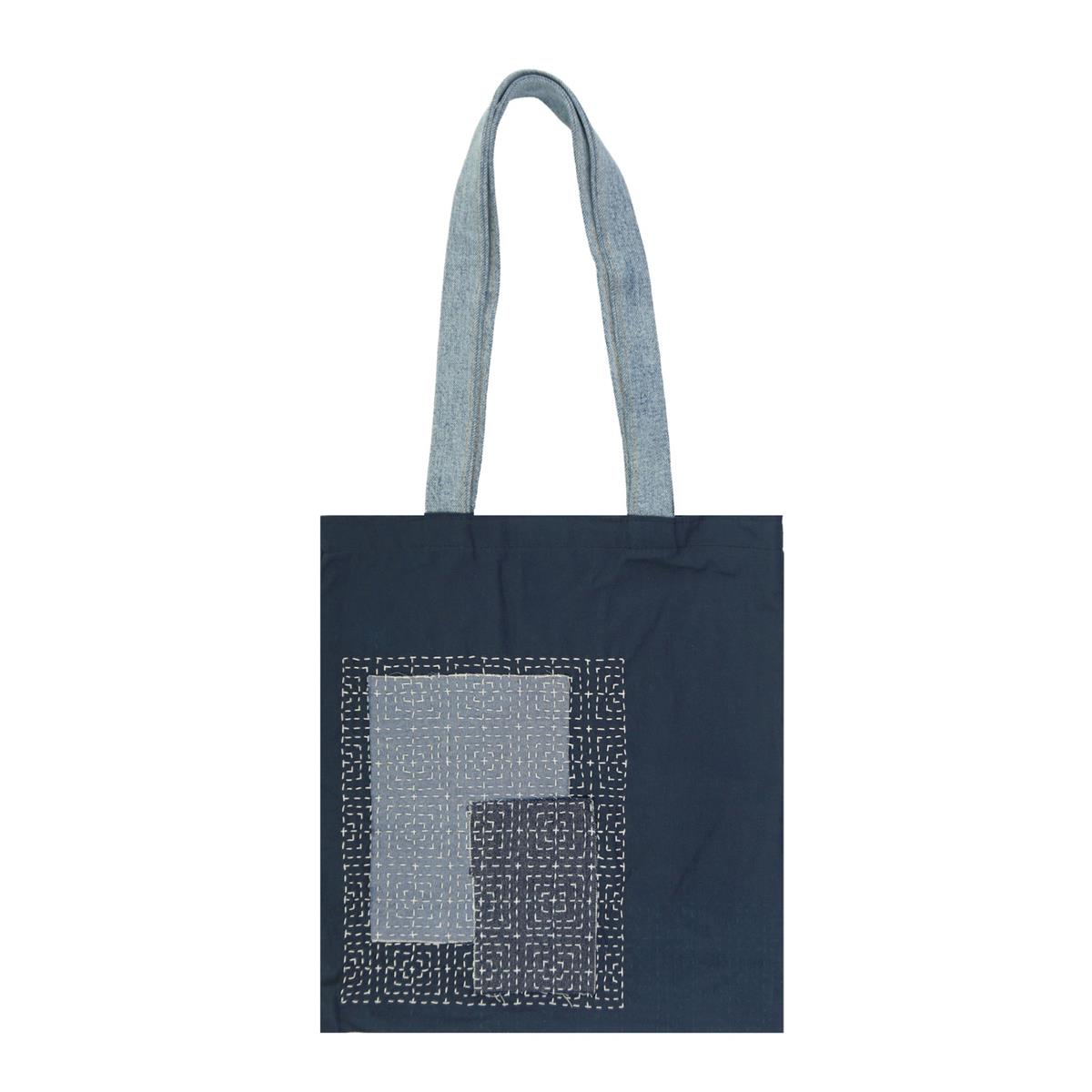 ReStyle Sashiko sjabloon vierkanten patroon maat 10 x 10 cm -