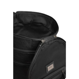 MUUD Bturn. Handgemaakt leren tas voor diverse projecten 27xØ25cm - kleur black