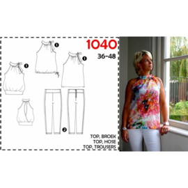 IT'S A FITS PATTERN Broek(1040)