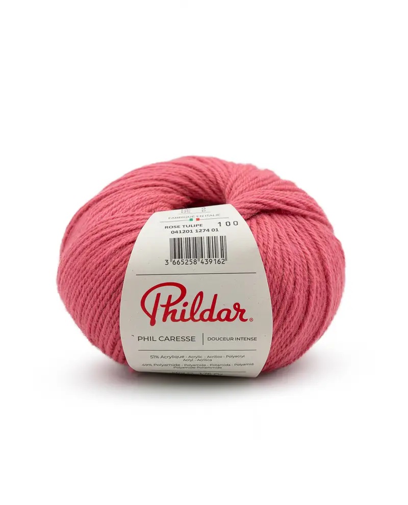 Phildar Caresse Rose Tulipe