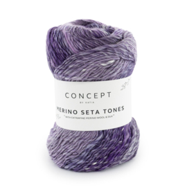 Katia Concept Merino Seta Tones 105 - Aubergine