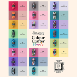 Scheepjes Colour Crafter Parade  401 Red Blend