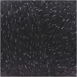 Rico Design Essentials Super Kid Mohair Loves Silk Glamorous Glitter black