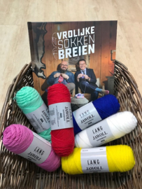 Lang Yarns Jawoll Superwash sokken pakket 6 bollen naar keuze