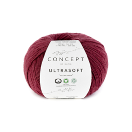 Katia Concept Ultrasoft 59 - Wijnrood