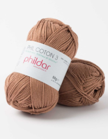 Phildar coton 3 Cappucino