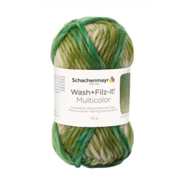 Wash+Filz-it! Multicolor 50 meter / 50 gram - Kleur 204
