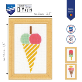 MINIATUUR KIT IJSJES SET VAN 3