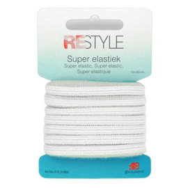 ReStyle 015.31800 Gebreid elastiek 6mm x 10 meter - Kleur 009