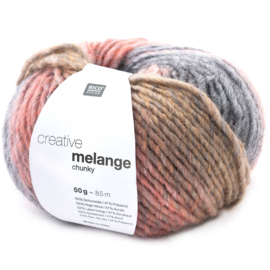 Rico Design Creative Melange Chunky grau-rosa