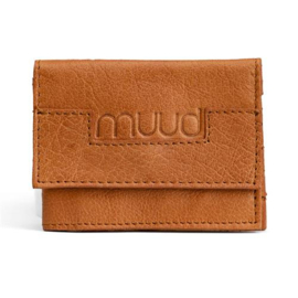 MUUD Elvia. Handgemaakt leren etui voor spelden en naalden 14x20cm - kleur WHISKY