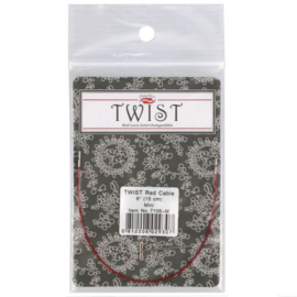CHIAOGOO TWIST RED KABEL MINI 5cm