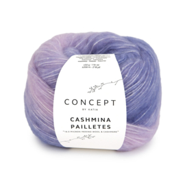 Katia Concept Cashmina Pailletes 105 - Mauvé-Lavendel