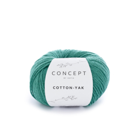 Katia Concept Cotton-Yak 122 - Groen