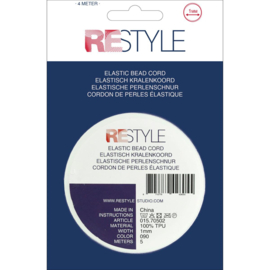 Restyle 015.70502 elastisch kralenkoord 1 mm, 4 meter